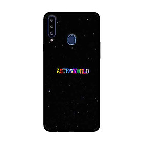 Ốp Lưng Dành Cho Samsung Galaxy A20s mẫu Du Hành Vũ Trụ - Hàng Chính Hãng