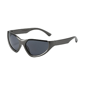Fashion Sunglasses, Ultralight Frame Driving Glasses  Gray Lens Black