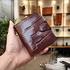 Ví nữ da bụng cá sấu siêu lớn siêu bền. VÍ NHỎ GỌN NHƯNG ĐỰNG NHIỀU ĐỒ!