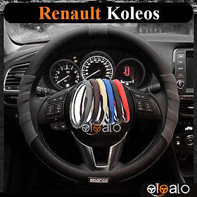 Bọc vô lăng da PU dành cho xe Renault Koleos cao cấp SPAR - OTOALO