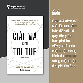 Ảnh bìa Sách - Giải mã siêu trí tuệ