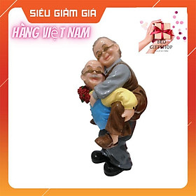 TƯỢNG ÔNG BÀ GIÀ CÕNG SIZE LỚN. TRƯNG BẦY TRANG TRÍ NHÀ CỬA