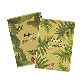Vở kẻ ngang có chấm gáy may 72 trang Green Nature 1430 (15 quyển) [NEW 2020] - Giao màu ngẫu nhiên