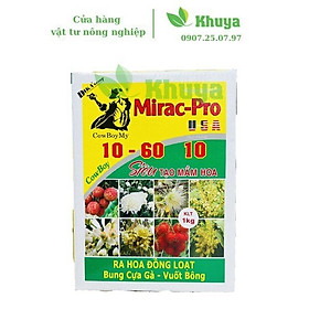 Phân bón MAP Mirac Pro 10-60-10 1 kí Tạo mầm hoa
