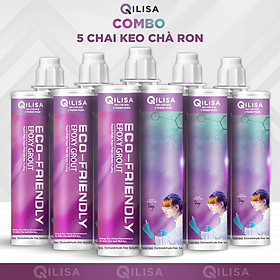 Mua Keo Chà Ron Qilisa  Combo 5 Chai Keo Epoxy 2 Thành Phần 400ml ( Chống Thấm - Bám Bụi)
