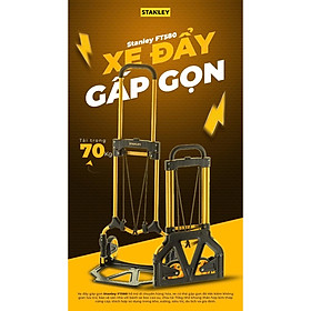 Xe Đẩy Tay 2 Bánh Cao Cấp Có Thể Gấp Gọn Stanley FT580