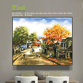 Mua Tranh số hóa DALI - Tranh Phố Cổ CVN016