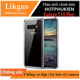 Ốp lưng chống sốc cho Samsung Galaxy S10 Plus hiệu Likgus Crashproof giúp chống chịu mọi va đập  - Hàng chính hãng