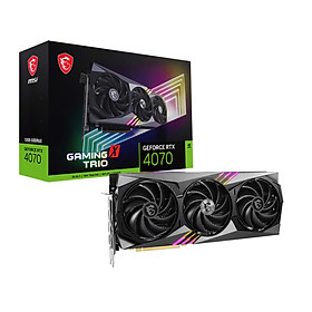 Mua Card màn hình MSI GeForce RTX 4070 GAMING X TRIO 12GB - Hàng Chính Hãng