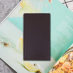 Ví cầm tay unisex da bò Pháp BALZIO UWCOW H01-BR