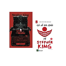 Hình ảnh sách Combo 2 Cuốn Của Stephen King: The Shining - Thị Kiến + Gã hề ma quái Tập 1 (Tặng Kèm Bookmark Thiết Kế)