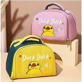 Túi Giữ Nhiệt 2 Lớp Duck - giao màu ngẫu nhiên