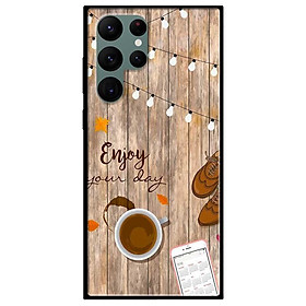 Ốp lưng dành cho Samsung Galaxy S22 - S22 Plus - S22 Ultra - mẫu Ly Cà Phê Enjoy