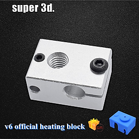 Khối nhiệt chính thức mới được nâng cấp V6 Khối nhiệt chính thức 23*16*12 mm cho E3D V6 PT100 J-Head Out