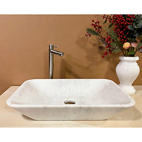 Mua Lavabo đá cẩm thạch Trắng Ý - Mã LCNTY