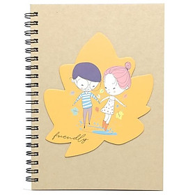 Sổ Lò Xo The Sun - Friendly (13x18cm) - Mẫu 3