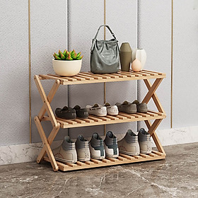 Mua Kệ để giày dép chậu hoa giá tủ đựng giày cây cảnh NHIỀU TẦNG kệ để đồ ĐA NĂNG VHG1 bằng GỖ CAO SU tự nhiên siêu bền