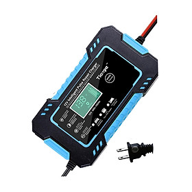 Car Battery Charger LCD Display Automatic for Boat RV Polarity Protection