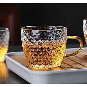 Mua Sét 6 cốc thủy tinh uống trà chịu nhiệt cao cấp