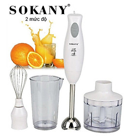 Mua Máy xay cầm tay đa năng 4in1 SOKANY HB230A công suất cao 1000W máy đơn  máy xay sinh tố cầm tay đa năng cao cấp - HÀNG CHÍNH HÃNG - DELIYA