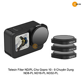 Mua Filter Telesin  ND-PL 8/16 /32 Chuyên Dụng dành Gopro 11 10 9