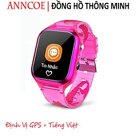 Mua Đồng hồ thông minh trẻ em Anncoe ACM66 nghe gọi hai chiều định vị GPS + LBS chống nước IPX67 phù hợp cho trẻ từ 4 đến 14 tuổi - Hàng Chính Hãng