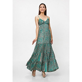 >> BÁO GIÁ ĐẦM MAXI CỔ V HOA THÊU NỔI LUNA LLENA LN813TL220-BU | Shopee Lazada Sendo Tiki mới nhất 202 Đầm Maxi 2 Dây Lụa Xanh Họa Tiết Hoa Ánh Nhũ Luna Llena LN174KF90-GR