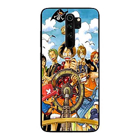 Ốp Lưng in cho Xiaomi Redmi Note 8 Pro Mẫu Băng Mũ Rơm - Hàng Chính Hãng