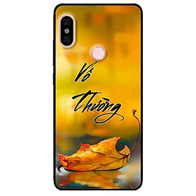 Ốp lưng in cho Xiaomi Redmi Note 5 Pro Mẫu Vô Thường 1