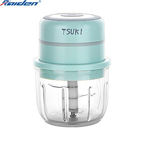 Mua Máy xay đa năng mini sạc pin Tsuki TS-SR01-B2 dung lượng 1200 mAh  xay hành tỏi  gia vị  xay tiêu  làm nước chấm nhanh chóng - Hàng chính hãng