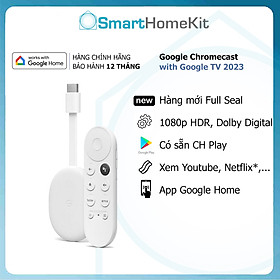 Mua Bộ điều khiển thông minh Google Chromecast with Google TV HD - Google Assistant Tiếng Việt - Hàng nhập khẩu