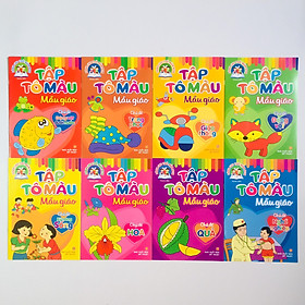 Sách Tập tô màu mẫu giáo ( túi )