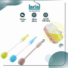 Mua Cọ Rửa Chai Lọ Đầu Nhỏ Cán Dài Bằng Silicon Tiện Lợi