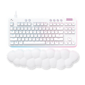 Bàn phím cơ gaming không dây Logitech G715 TKL  - Bluetooth và Lightspeed, RGB, kèm kê tay, 2 loại switch, tương thích PC, Mac, Laptop - Hàng Chính Hãng