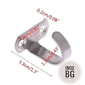 Móc Treo Inox Bắt tường, Đa Năng, Tiện Dụng Khắp Mọi Nơi Bạn Muốn, Treo Đồ Dùng Cá Nhân