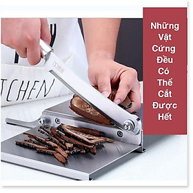 Sản Phẩm  Dao Cắt Thịt Chặt Xương Thép Không Gỉ + tặng 1 mài dao