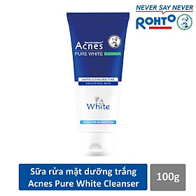 Sữa Rửa Mặt Dưỡng Trắng Và Ngăn Ngừa Mụn Acnes Pure White (100g)