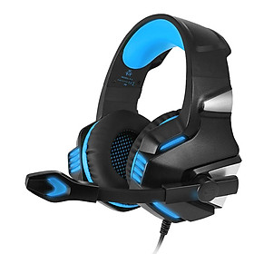 Gaming Stereo Headset Soft Memory Earmuffs Headphone with  Light