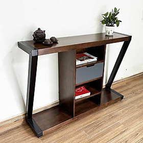 Mua Bàn console bàn trang trí mặt gỗ khung sắt Juno sofa CSTCT049 120x30x85 cm