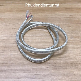 Mua 1M dây tín hiệu AV đôi đồng phủ kẽm chống oxi hoá ( 2 lõi đồng và 2 lõi mát )