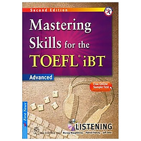Combo Mastering Skills For The Toefl Ibt - Listening (Sách Kèm CD)