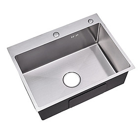 Mua Chậu chén 1 ngăn Inox304 thường Navier NV-6045D