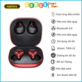 Mua Tai Nghe Bluetooth 5.0 REMAX TWS-12 Âm Thanh Vòm 360 Cao Cấp- Hàng Chính Hãng
