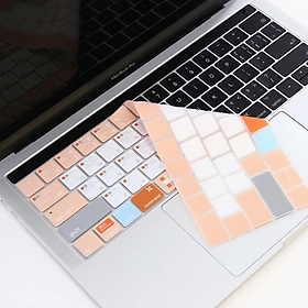 Mua Phủ Phím Dành Cho Macbook Bản ShortCut ( Orange )