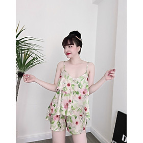 Đồ mặc nhà, đồ ngủ 2 dây sang chảnh dành cho phái đẹp