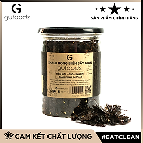 Snack rong biển sấy giòn GUfoods (50g) - Giòn ngon & giàu dinh dưỡng