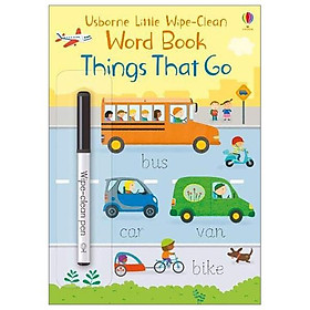 Things That Go (Little Wipe-Clean Word Books)