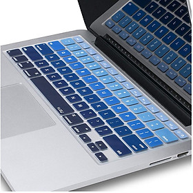 Tấm phủ phím bằng silicon cho Macbook chống bụi, chống nước nhiều màu