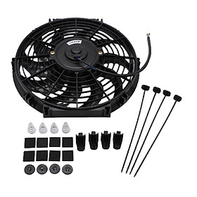 Electric  Cooling Fan 12inch Push  Performance 12V 80W Easy Installation Mount   for Pickup Truck