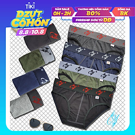 Combo 5 quần lót nam CM, Thương hiệu CITYMEN, đồ lót nam hàng Việt Nam xuất khẩu